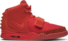 Лимитированные кроссовки Nike Air Yeezy 2 SP Red October, красный