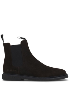 Common Projects замшевые ботинки, коричневый