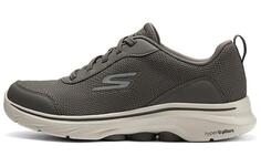 Кроссовки Skechers GO WALK 7 Lifestyle Shoes Men Low-top Green/Beige, темно-зеленый