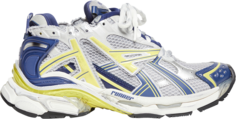 Кроссовки Balenciaga Runner Sneaker White Blue Yellow, белый