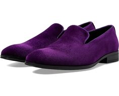 Оксфорды Stacy Adams Savian Velour Slip-On, фиолетовый