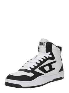 Кроссовки DIESEL High-Top Sneakers S-UKIYO V2, белый