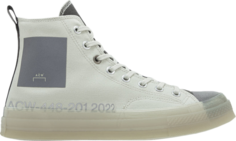 Кроссовки Converse A-Cold-Wall* x Chuck 70 High Silver Birch, белый