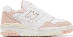 Кроссовки New Balance Wmns 550 White Pink Sand, белый