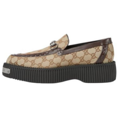 Лоферы мужские Gucci, коричневый