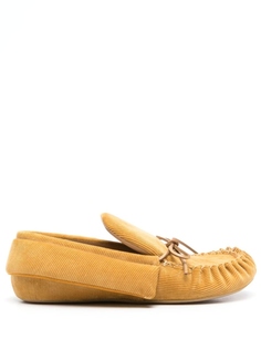JW Anderson мокасины с бантом, желтый
