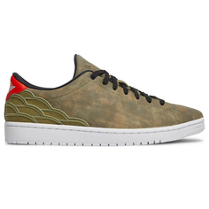 Кроссовки Air Jordan 1 Centre Court Oil Green, Зеленый