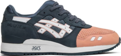 Кроссовки ronnie fieg x gel lyte 3 salmon toe Asics, синий