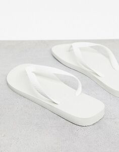 Белые классические шлепанцы Havianas Havaianas