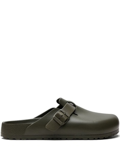 Birkenstock бостонские тапочки из ЭВА, зеленый