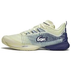 Кроссовки LACOSTE Lifestyle Shoes Men Low-top, светло-желтый/темно-синий