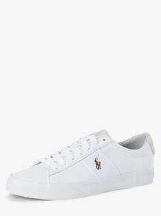 Кроссовки с кожаным наполнением Polo Ralph Lauren, белый