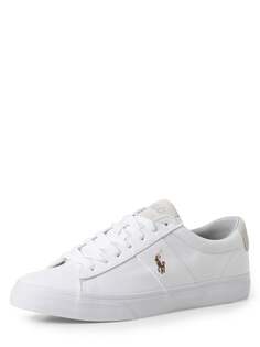 Кроссовки с кожаным наполнением Polo Ralph Lauren, белый