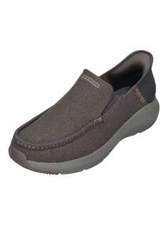 Кроссовки на шнуровке Skechers, серый