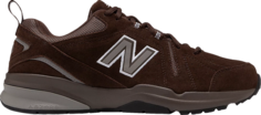 Кроссовки New Balance 608v5 2E Wide Chocolate Brown, коричневый