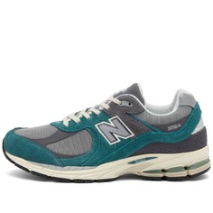 Кроссовки New Balance M2002REM, темно-зеленый/серый/светло-бежевый