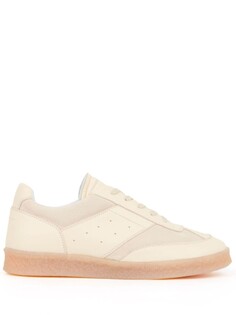 MM6 Maison Margiela кроссовки со вставками, нейтральный цвет