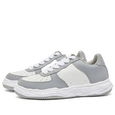 Кроссовки Maison Mihara Yasuhiro Wayne Low Original Sole Leather, цвет Grey & White
