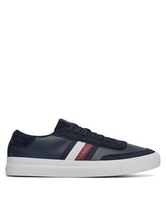 Кроссовки Th Cupset Rwb Lth Tommy Hilfiger, темно-синий