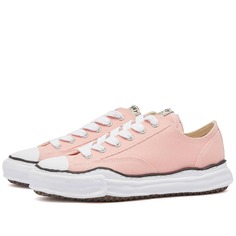 Кроссовки Maison Mihara Yasuhiro Peterson Original Sole Canvas Low Sne, розовый