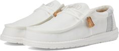 Кроссовки Wally Linen Natural Hey Dude, белый