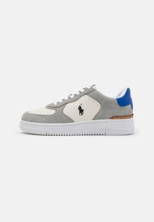 Кроссовки Polo Ralph Lauren MASTERS LACE UNISEX, цвет soft grey/black/royal