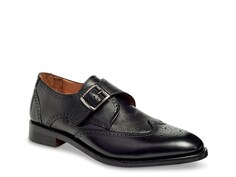Слипоны Anthony Veer Roosevelt Wingtip Monk с ремешком, черный