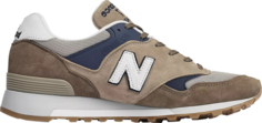 Кроссовки New Balance 577 Made in England Sand Navy, коричневый