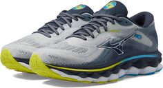 Кроссовки Wave Sky 7 Mizuno, цвет Pearl Blue/White