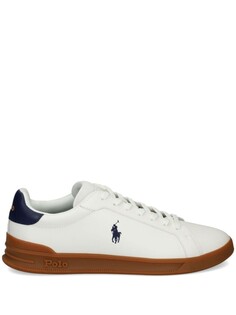 Polo Ralph Lauren кожаные кроссовки, белый