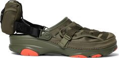 Кроссовки BEAMS x Classic All-Terrain Military Clog Army Green, зеленый Crocs
