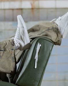 Vans - Old Skool - Белые кроссовки