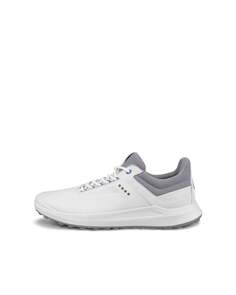 МУЖСКИЕ КРОССОВКИ ДЛЯ ГОЛЬФА ECCO, цвет White/Shadow White/Silver Grey