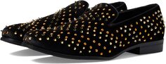 Оксфорды Sabert Spike Studded Slip-On Stacy Adams, цвет Black Multi
