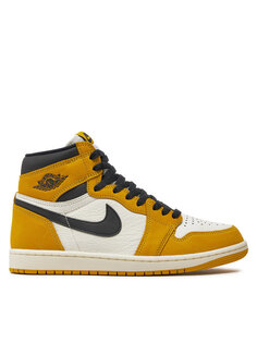 Кроссовки Air Jordan 1 Retro High Og DZ5485 701 Nike, оранжевый/белый