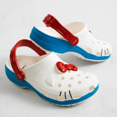 Классические сабо Hello Kitty x Crocs, белый
