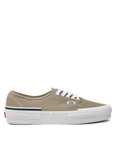 Тканевые кроссовки Authentic Rearrange Vans, бежевый