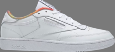 Кроссовки club c 85 pride lining Reebok, белый