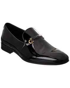 Лакированные лоферы Ferragamo Lyon Salvatore Ferragamo, черный