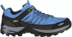 Кроссовки CMP "RIGEL LOW TREKKING SHOES WP", водонепроницаемые, цвет морской волны