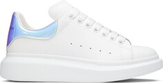 Кроссовки Alexander McQueen Oversized Sneaker White Iridescent, белый