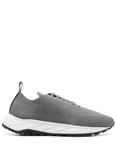 Kiton хлопковые кроссовки, серый