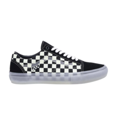 Кроссовки Skate Old Skool, цвет Glow In The Dark Checkerboard Vans