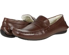 Лоферы Massimo Matteo Faux Fur Penny Loafer, цвет Cafe