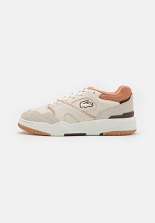 Низкие кроссовки Lineshot Lacoste, цвет off white/light brown