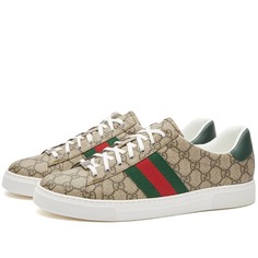 Кроссовки Gucci Lace, бежевый