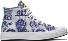 Кроссовки Converse DC Comics x Chinatown Market x Chuck 70 High 3D Batman Print, белый