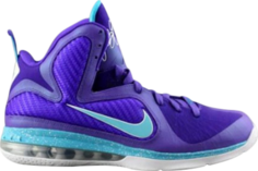 Кроссовки Nike LeBron 9 Summit Lake Hornets, фиолетовый