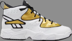 Кроссовки avant garde og white metallic gold Reebok, золото