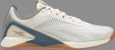 Кроссовки wmns nano x1 vegan classic white brave blue Reebok, пломбир
